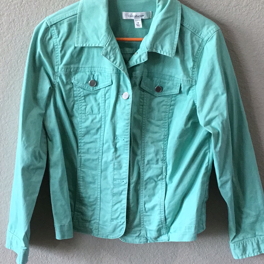 Mint Jean Jacket